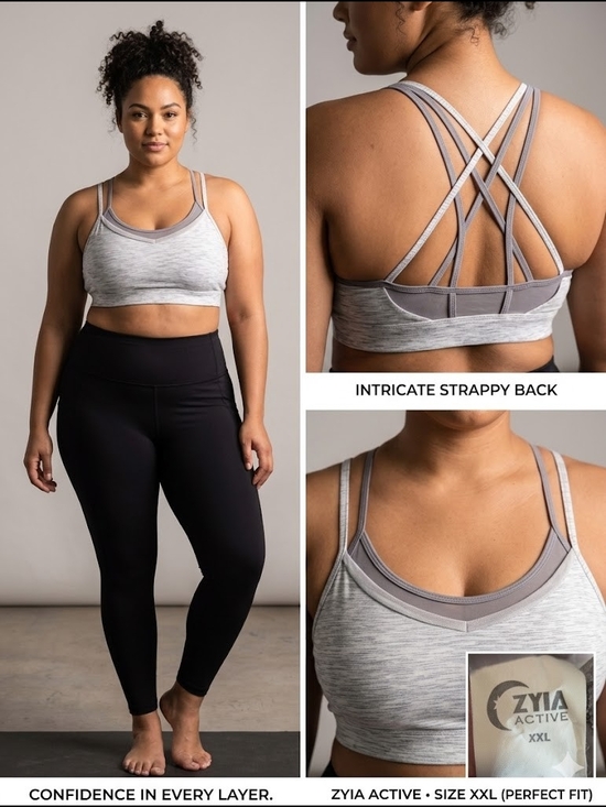 ZYIA Other - ZYIA Active Strappy Back Sports Bra 2x